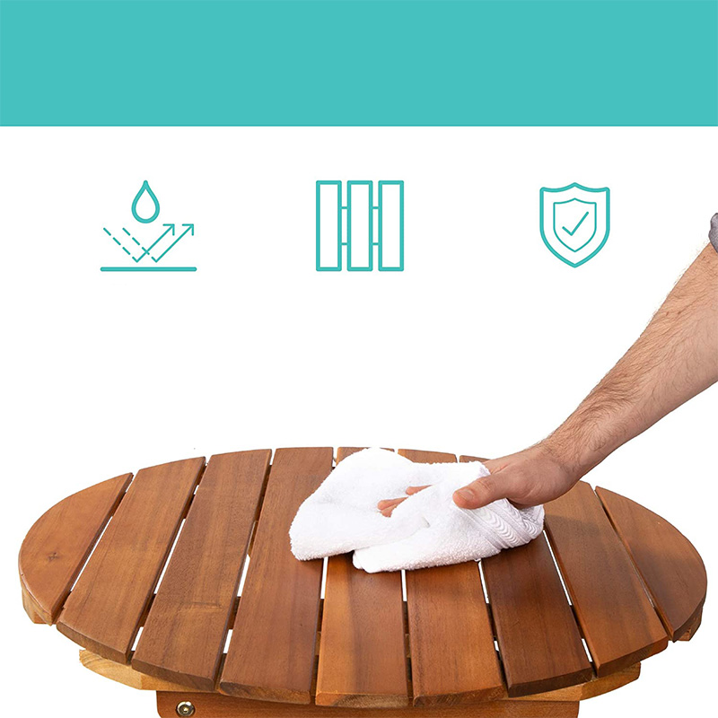 Set Bistro din 3 piese cu masă pliabilă, 2 scaune