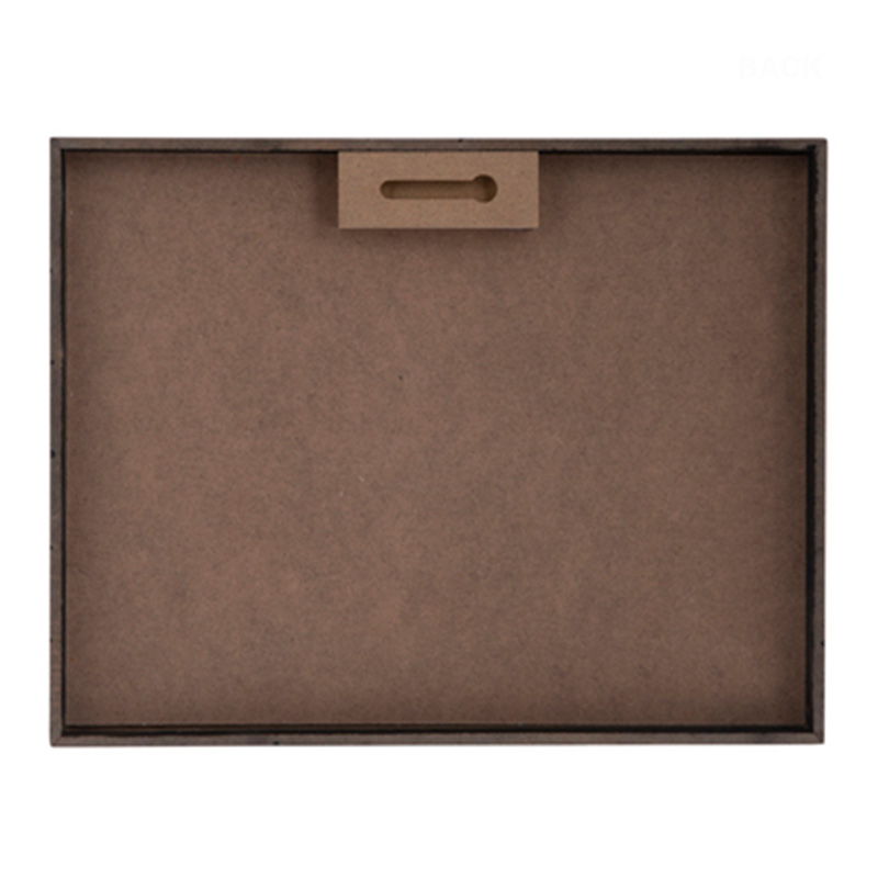 Decor de perete din lemn pentru mașină de cusut acasă