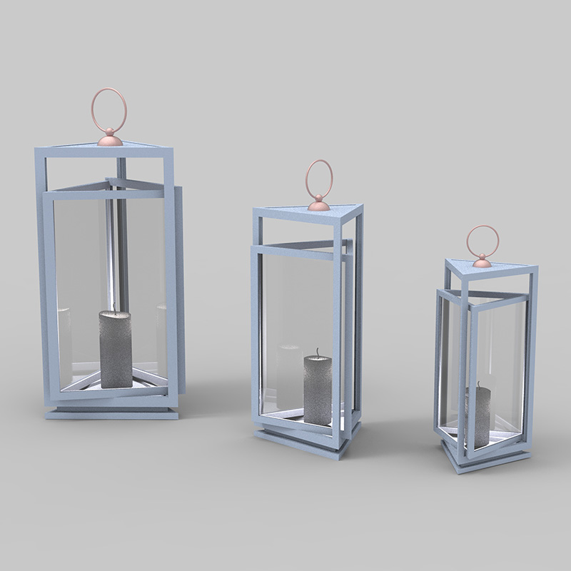 Lanternă din metal cu lumânare care funcționează cu baterii - neagră tradițională, lanternă de 17 inchi