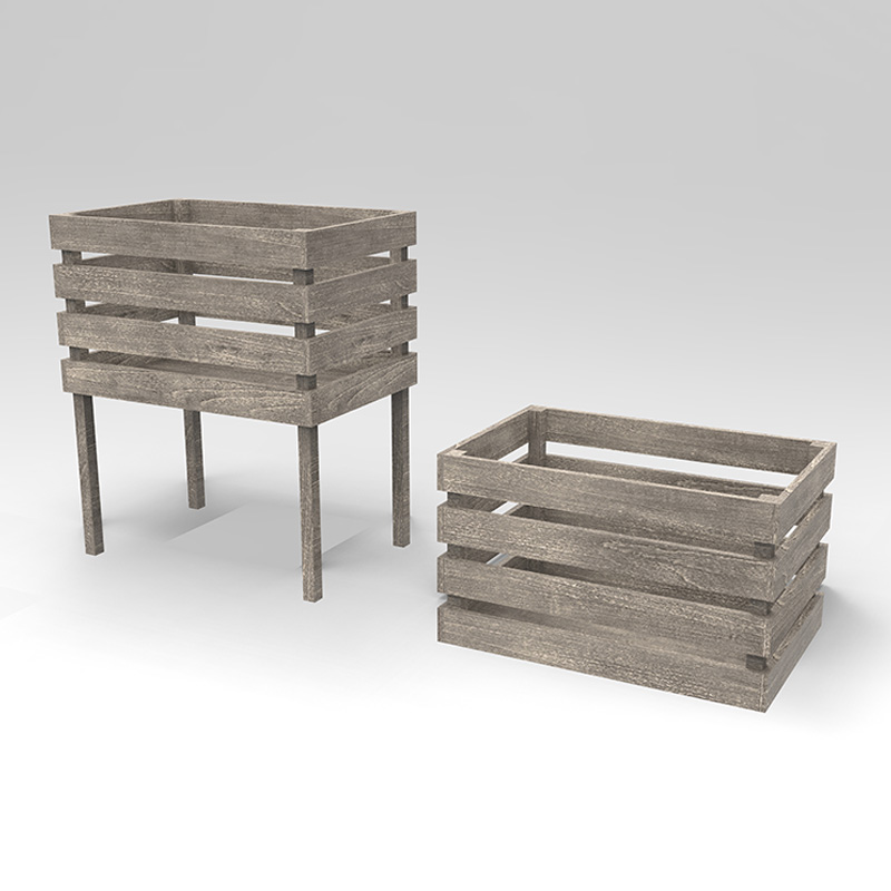 Cutie de jardinieră de sine stătătoare cu 3 niveluri pentru legume, ierburi, flori