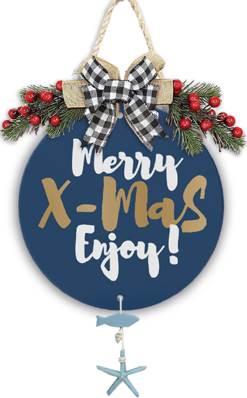 Lixincrafts decor sanctuar pe litoral, decor în stil mare, coroană de scoici